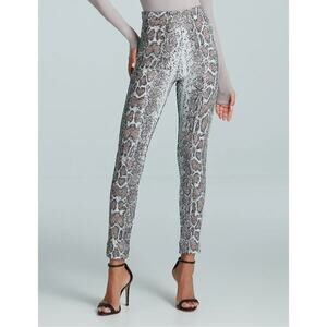Commando L sequin animal skinny high waisted pant